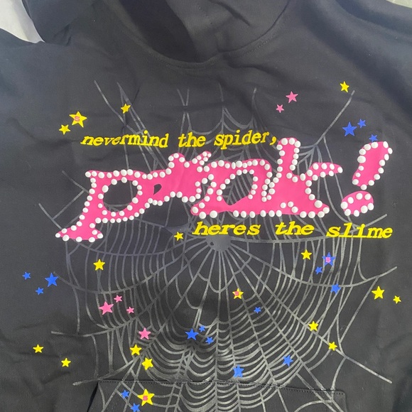 Sp5der Hoodie Black